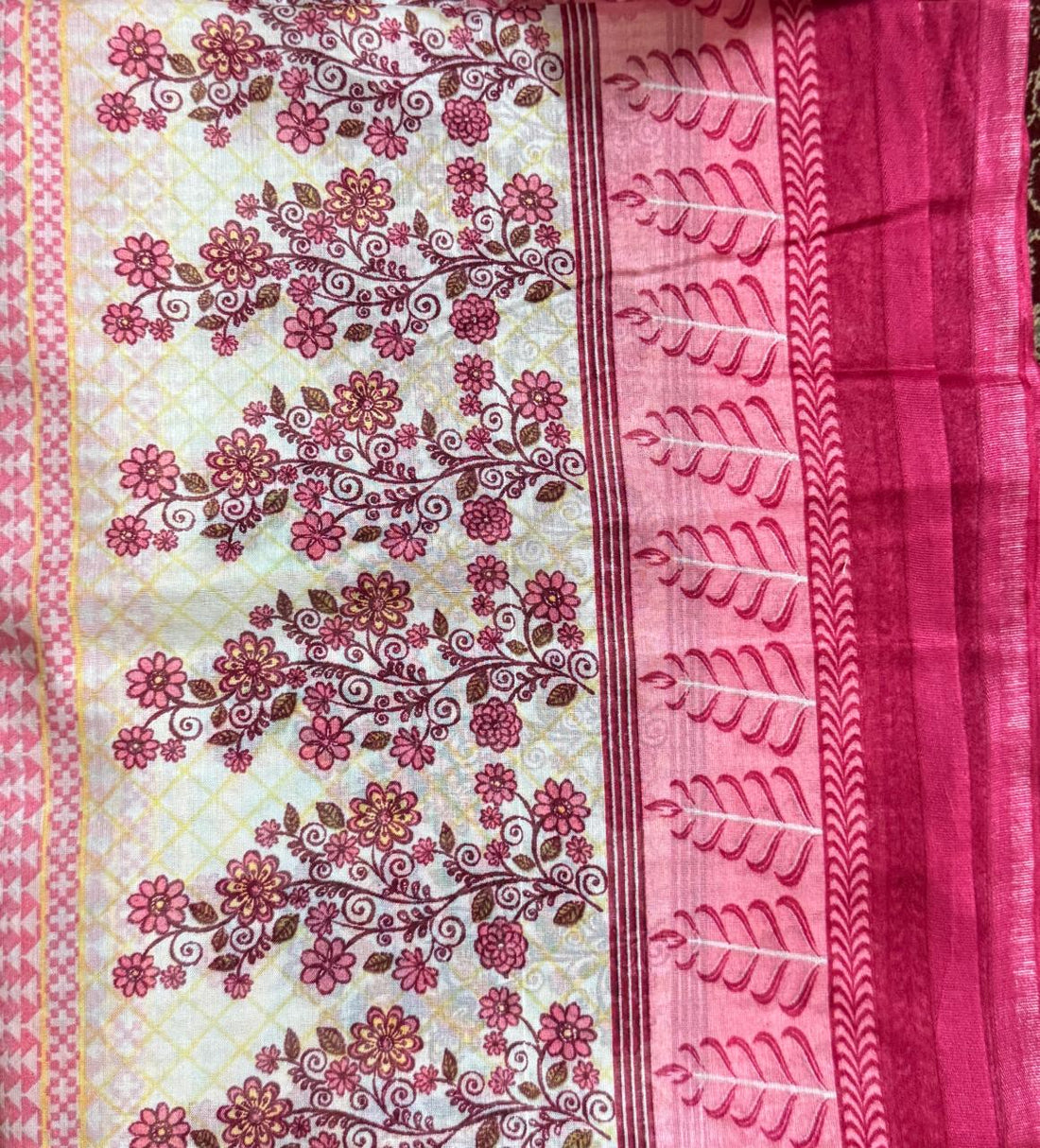 Three piece Printed Lawn